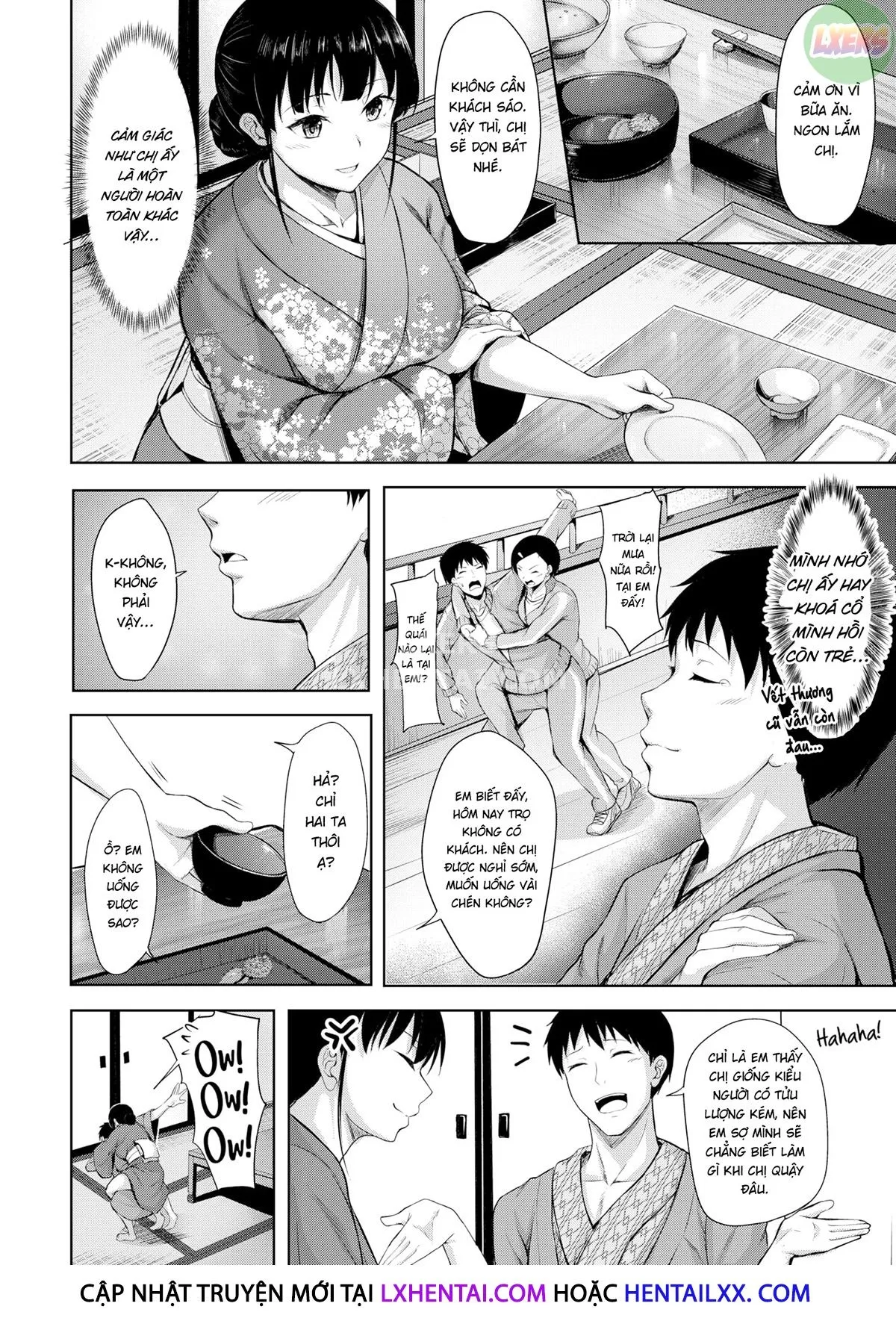 HentaiVN.net - Ảnh 8 - Yêu em đi, bà chủ! - Oneshot