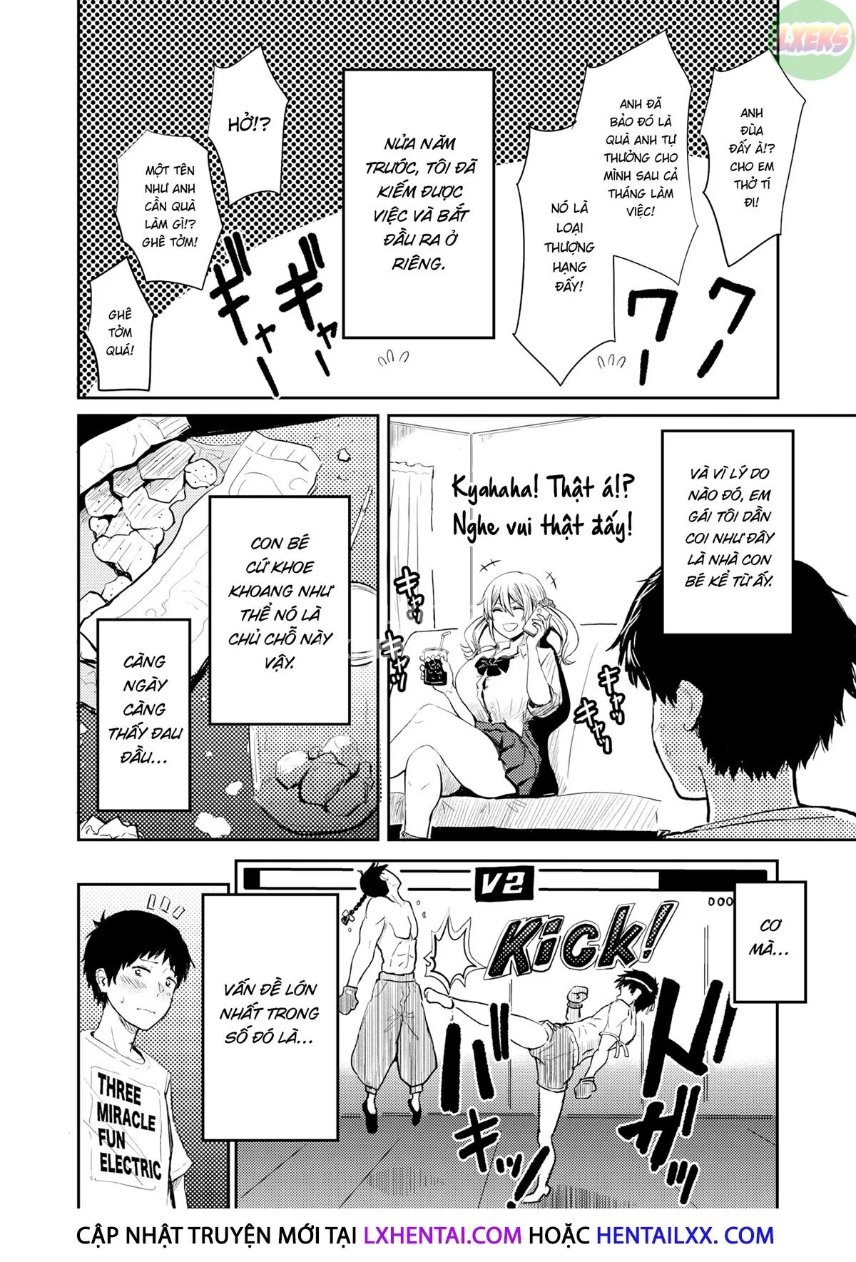 HentaiVN.net - Ảnh 8 - Cuộc tấn công của em gái nhỏ - Oneshot