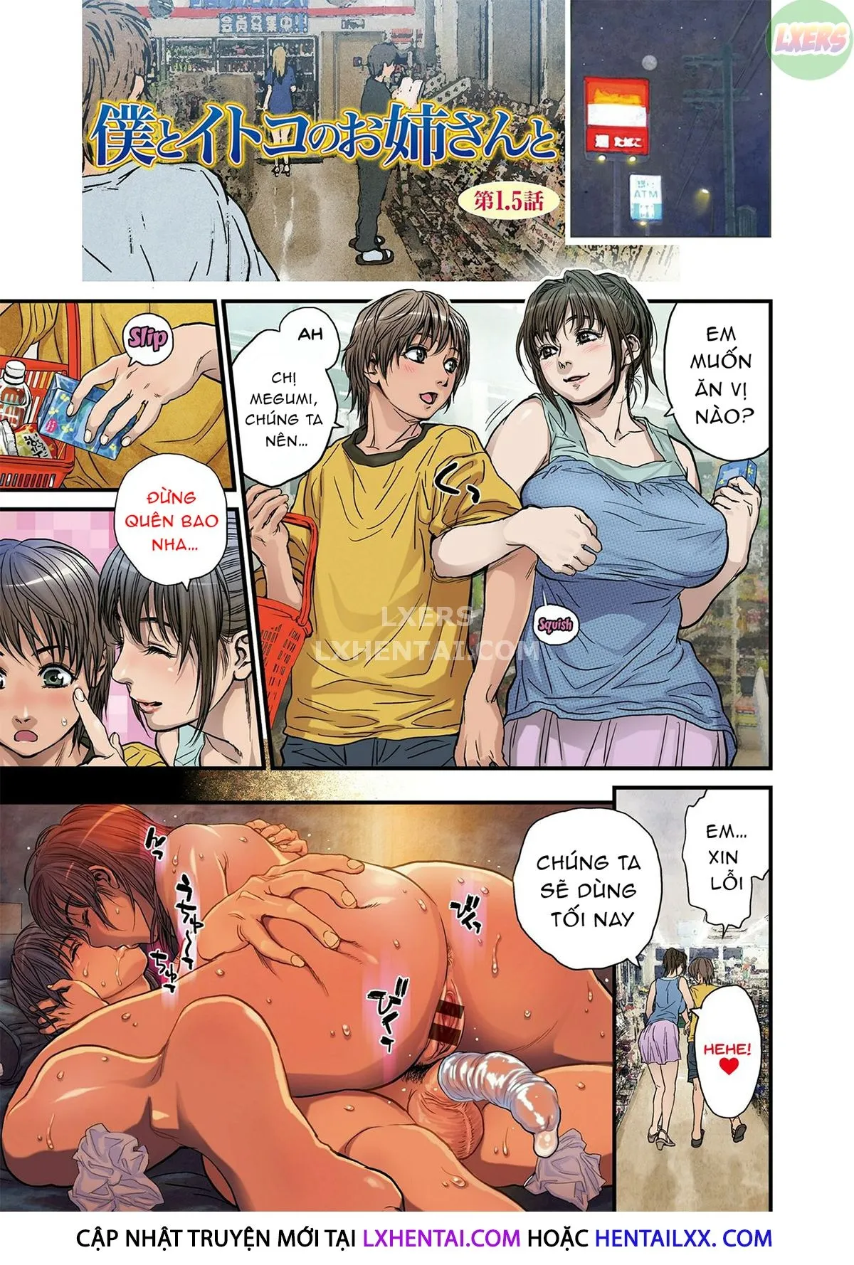 HentaiVN.net - Ảnh 21 - Together With My Older Cousin [Boku To Itoko No Onee-San To] - Chap 1