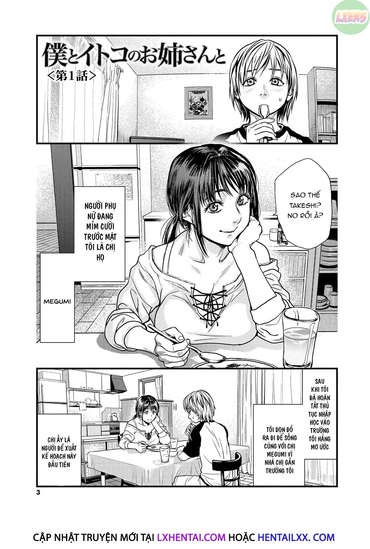 HentaiVN.net - Ảnh 5 - Together With My Older Cousin [Boku To Itoko No Onee-San To] - Chap 1