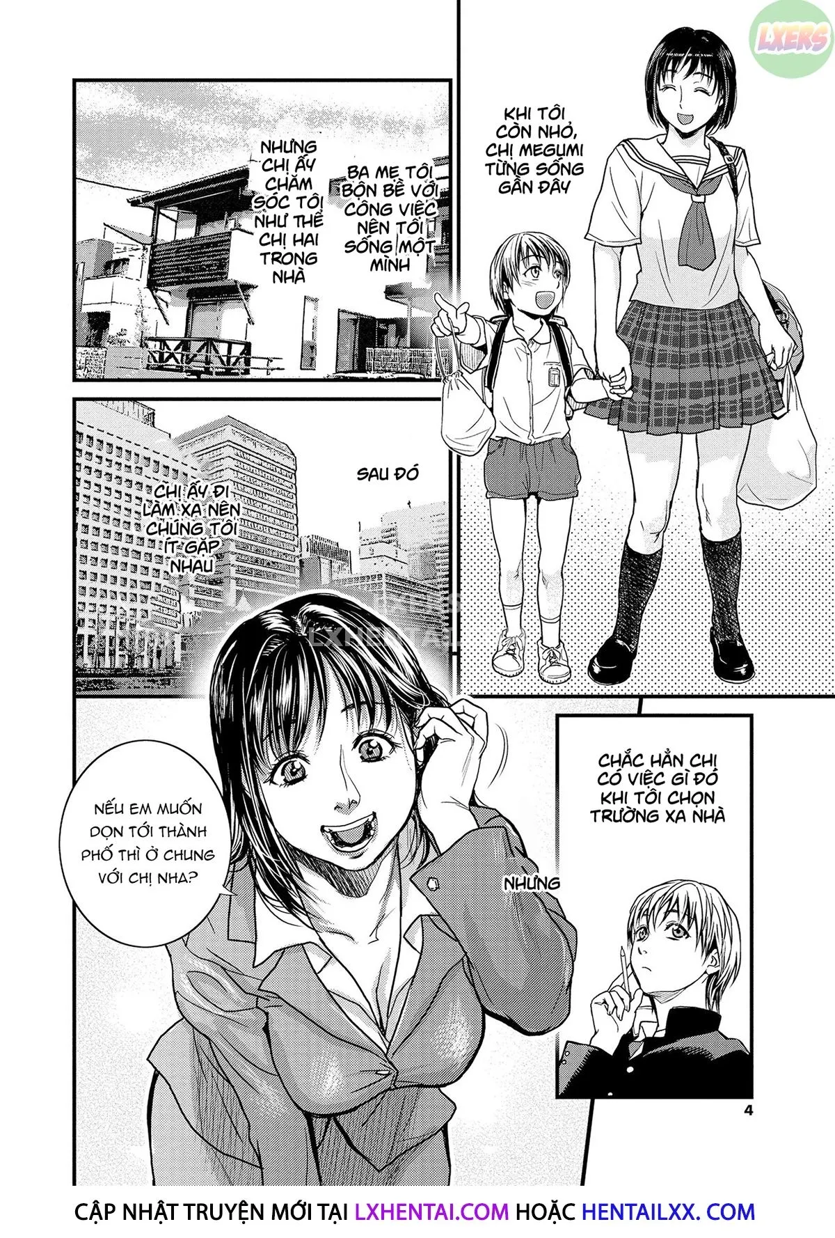 HentaiVN.net - Ảnh 6 - Together With My Older Cousin [Boku To Itoko No Onee-San To] - Chap 1