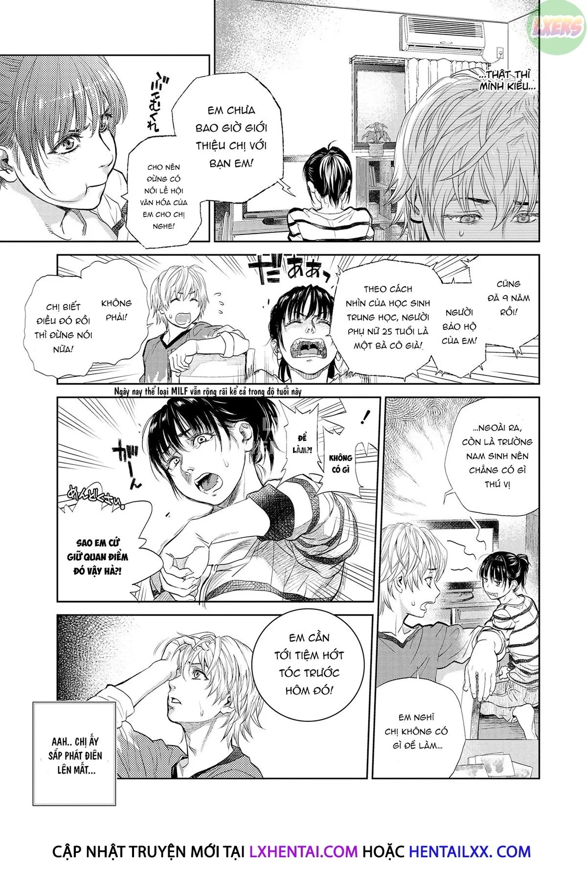 HentaiVN.net - Ảnh 6 - Together With My Older Cousin [Boku To Itoko No Onee-San To] - Chap 4