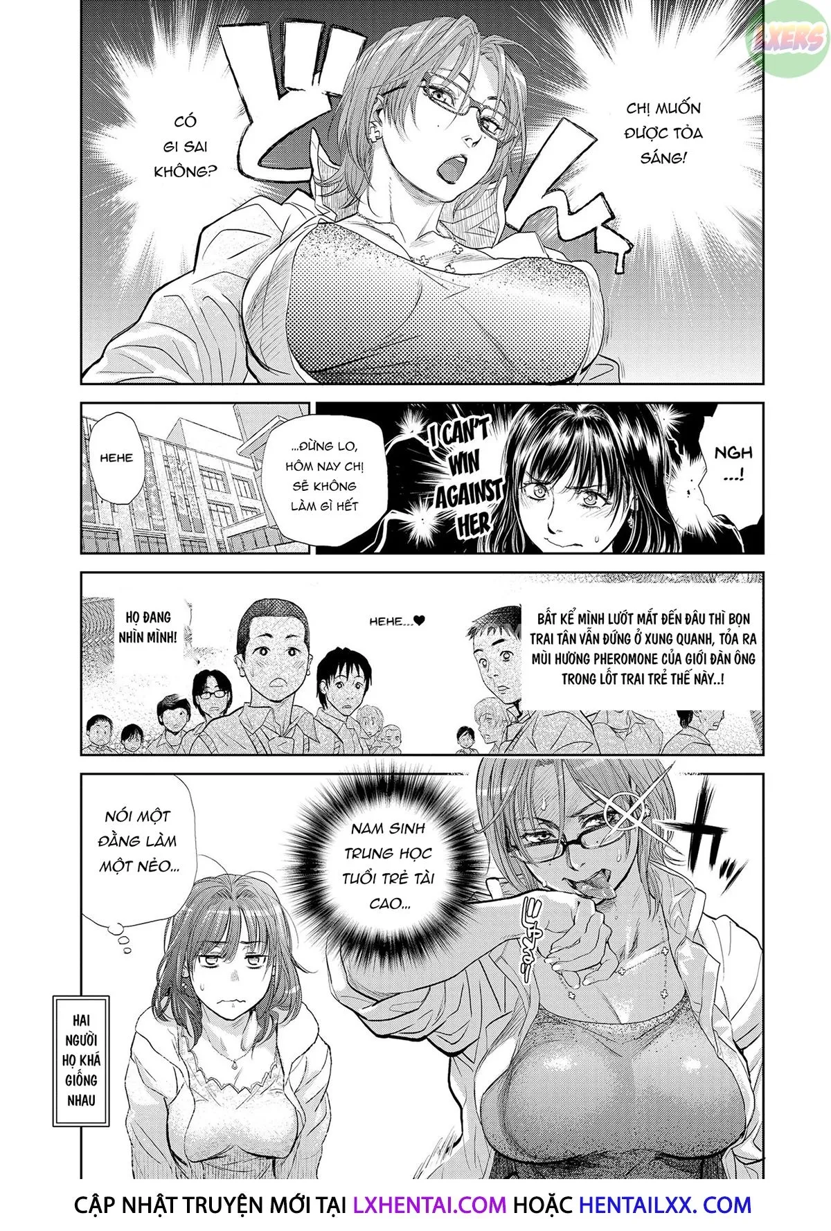 HentaiVN.net - Ảnh 8 - Together With My Older Cousin [Boku To Itoko No Onee-San To] - Chap 4