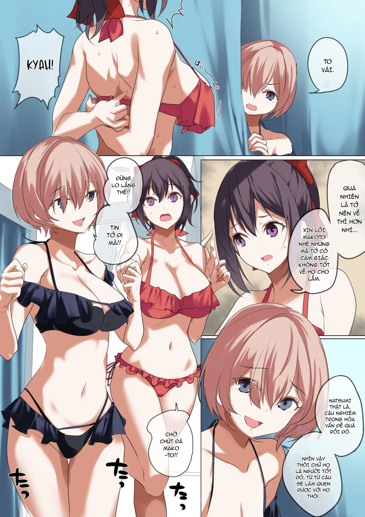 HentaiVN.net - Ảnh 4 - Cô bạn gái đáng tự hào của tôi [Ore no Jiman no Kanojo desu; My Precious Girlfriend] - Chap 1.2