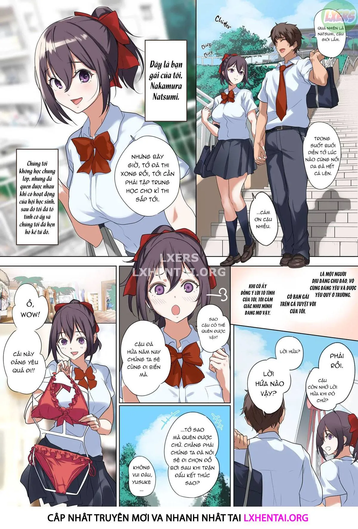 HentaiVN.net - Ảnh 11 - Cô bạn gái đáng tự hào của tôi [Ore no Jiman no Kanojo desu; My Precious Girlfriend] - Chap 1 - Không che