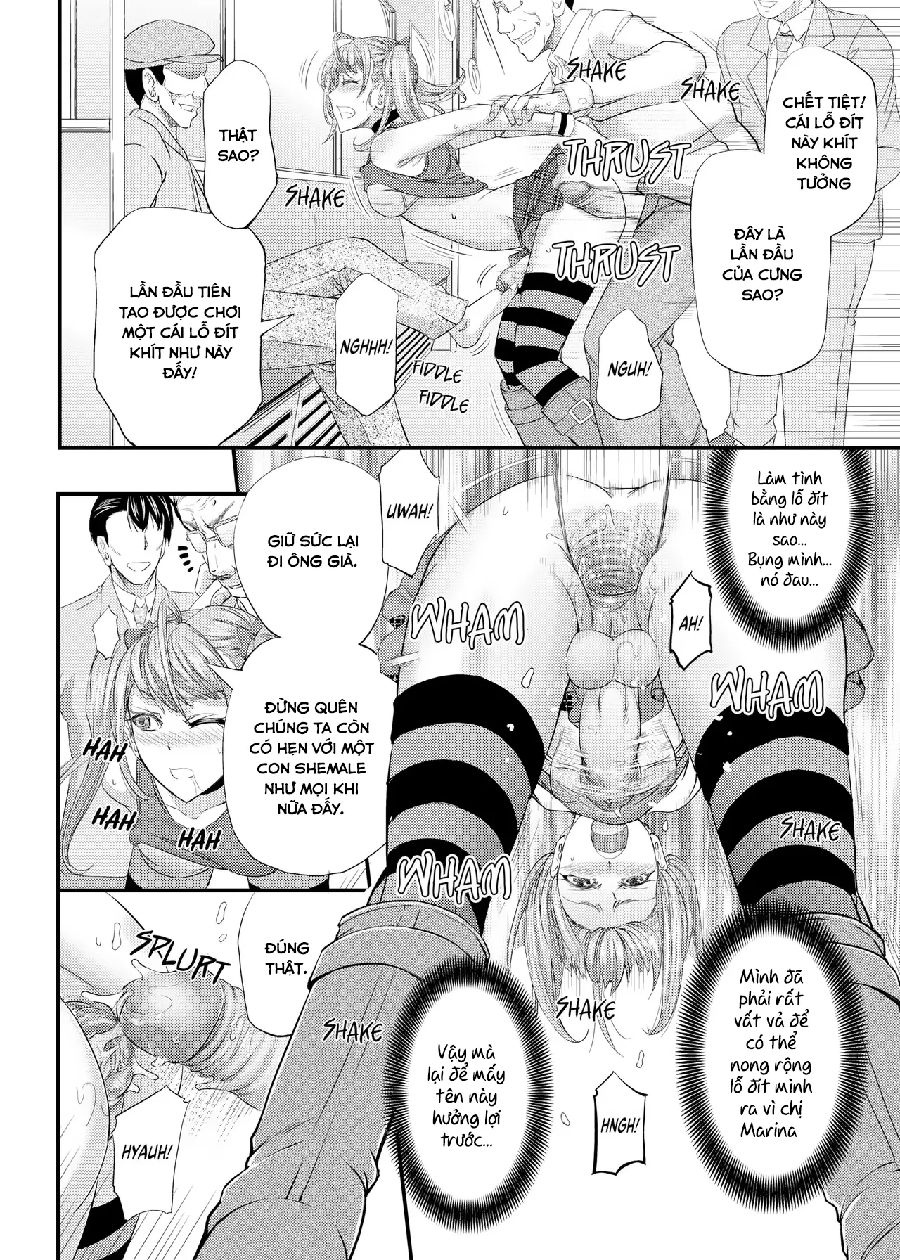 HentaiVN.net - Ảnh 20 - Gangbang cùng với Idolized Shemale Cosplayer [Akogare Shemale Layer to HameCos Rinkan] - Oneshot