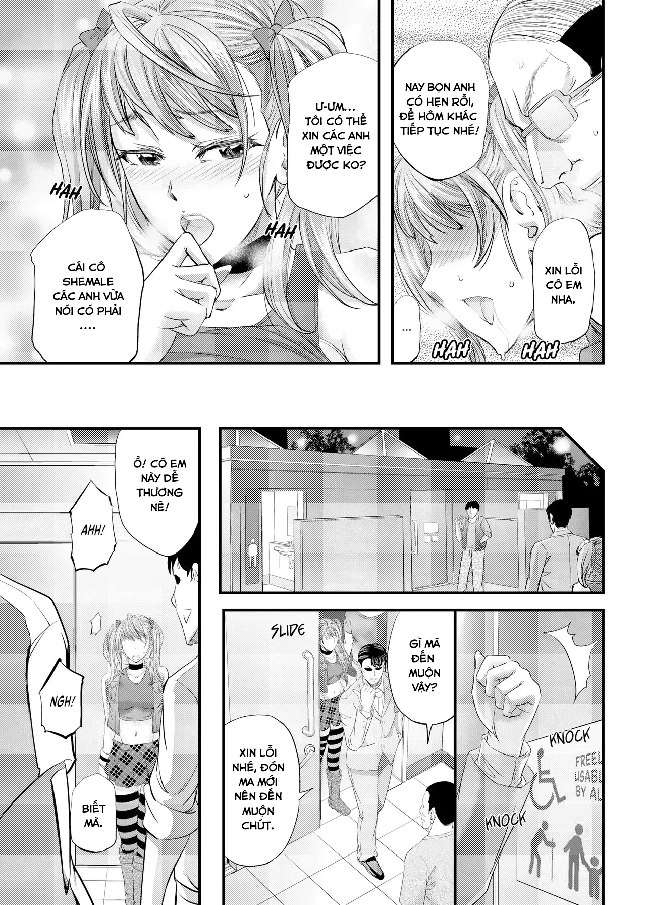 HentaiVN.net - Ảnh 21 - Gangbang cùng với Idolized Shemale Cosplayer [Akogare Shemale Layer to HameCos Rinkan] - Oneshot