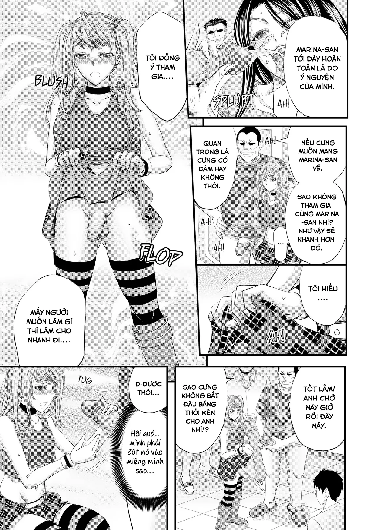 HentaiVN.net - Ảnh 23 - Gangbang cùng với Idolized Shemale Cosplayer [Akogare Shemale Layer to HameCos Rinkan] - Oneshot
