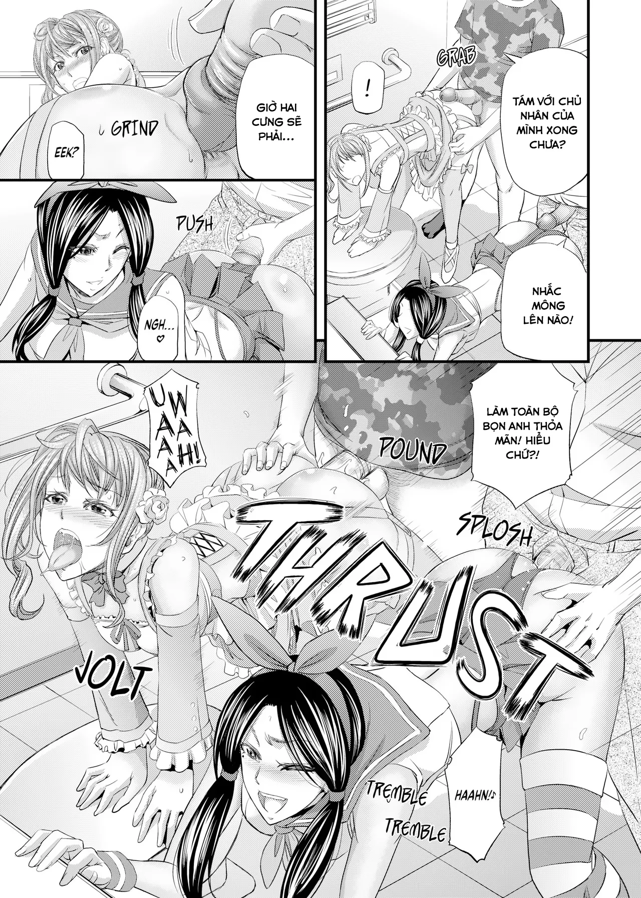 HentaiVN.net - Ảnh 27 - Gangbang cùng với Idolized Shemale Cosplayer [Akogare Shemale Layer to HameCos Rinkan] - Oneshot