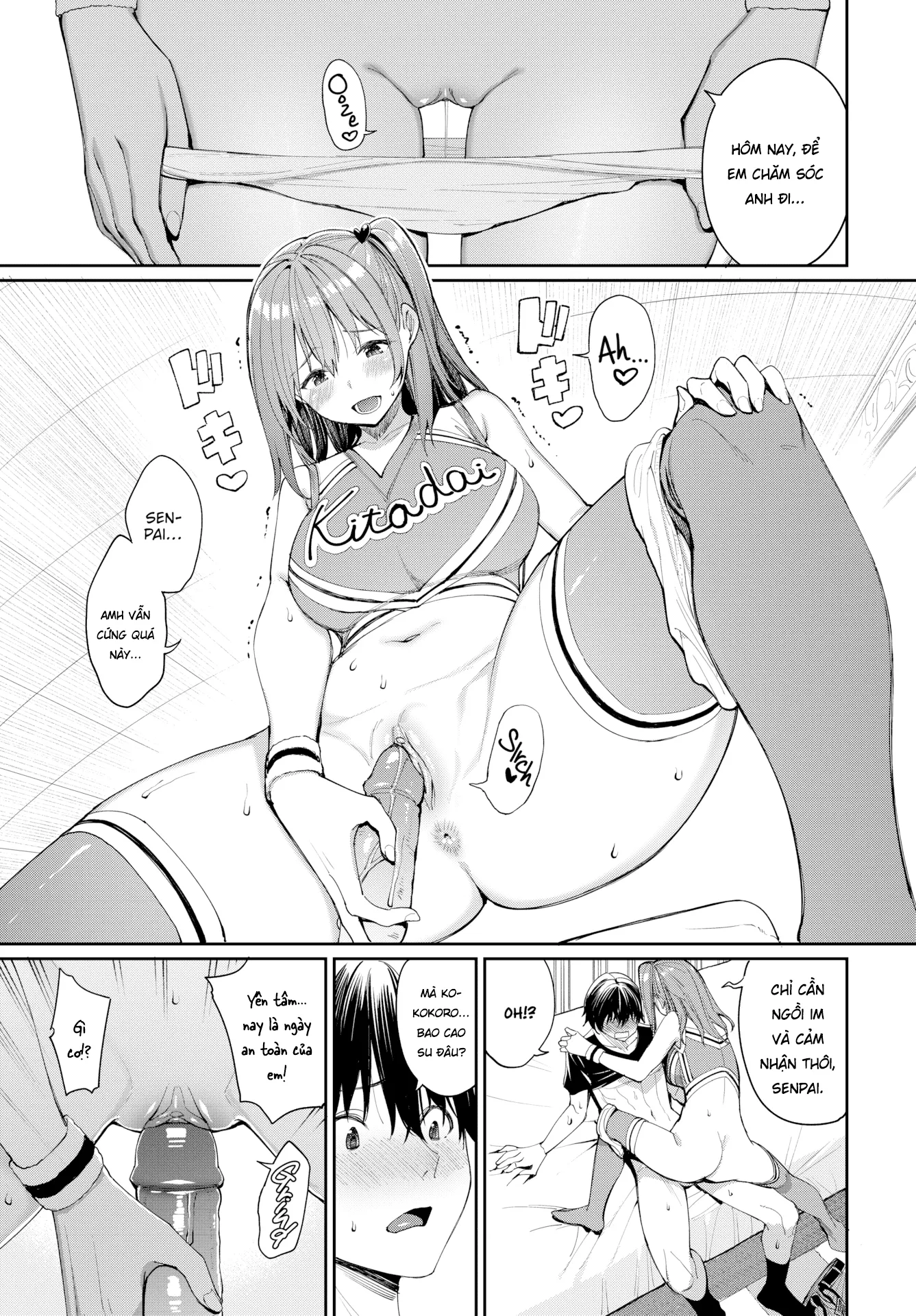 HentaiVN.net - Ảnh 13 - Đừng bỏ cuộc,Kokoro-chan! - Oneshot