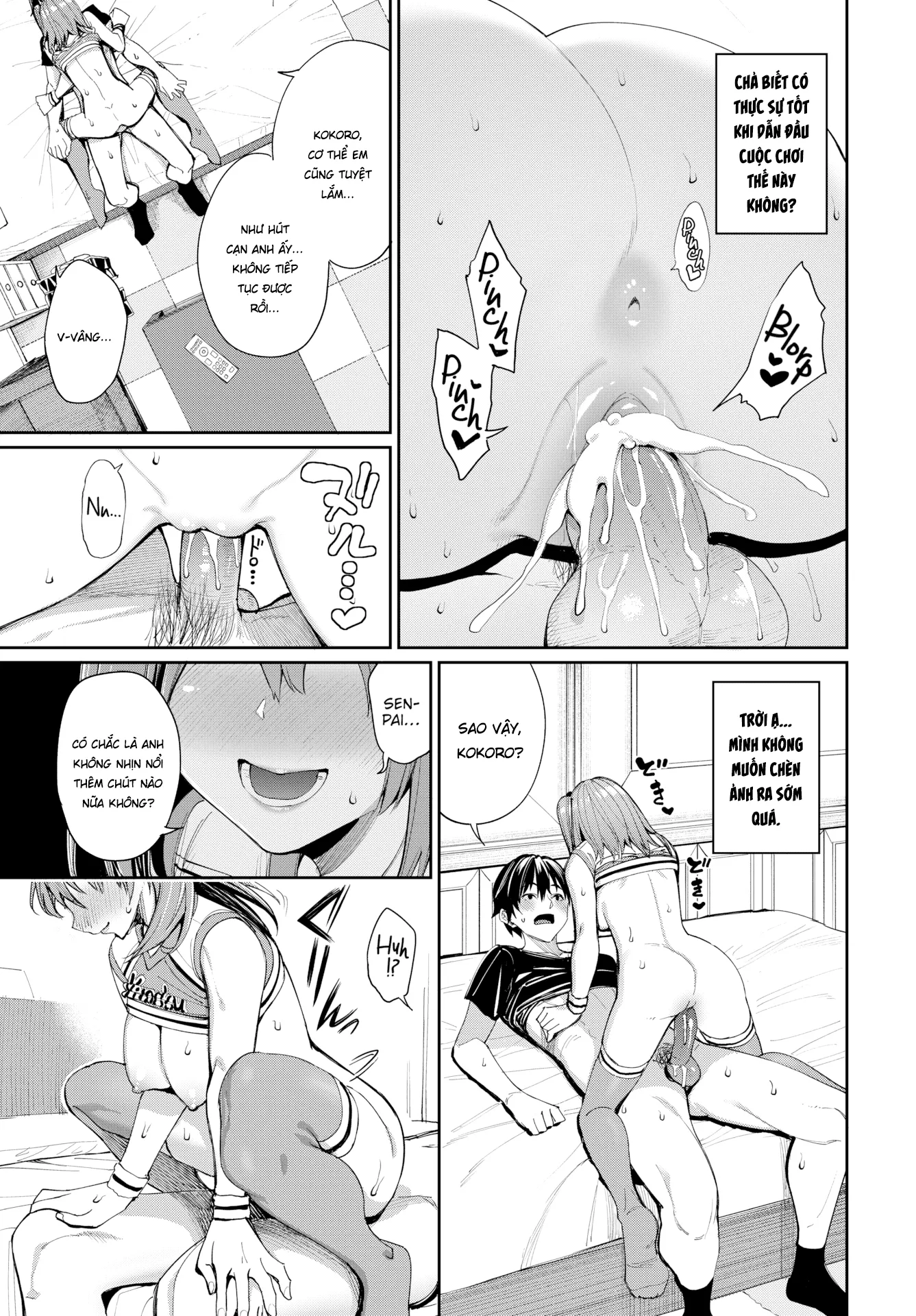 HentaiVN.net - Ảnh 21 - Đừng bỏ cuộc,Kokoro-chan! - Oneshot