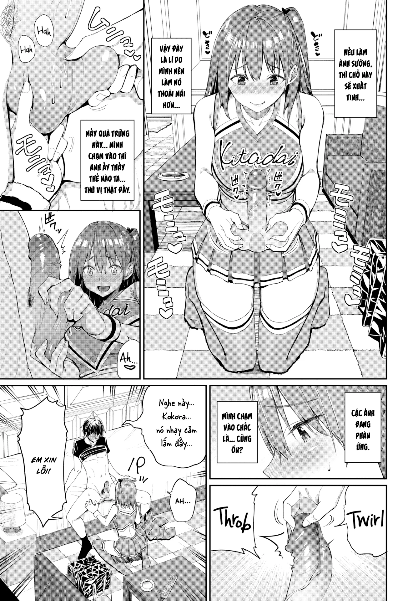 HentaiVN.net - Ảnh 9 - Đừng bỏ cuộc,Kokoro-chan! - Oneshot