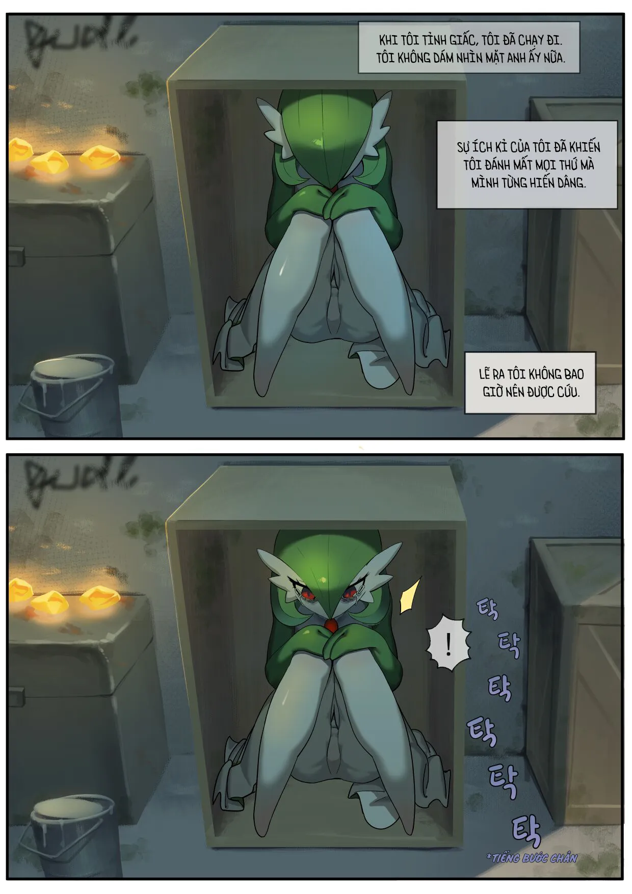 HentaiVN.net - Ảnh 7 - Nàng Gardevoir Yêu Nhà Huấn Luyện Quá Mức [The Gardeviour that loved her trainer too much] - Oneshot