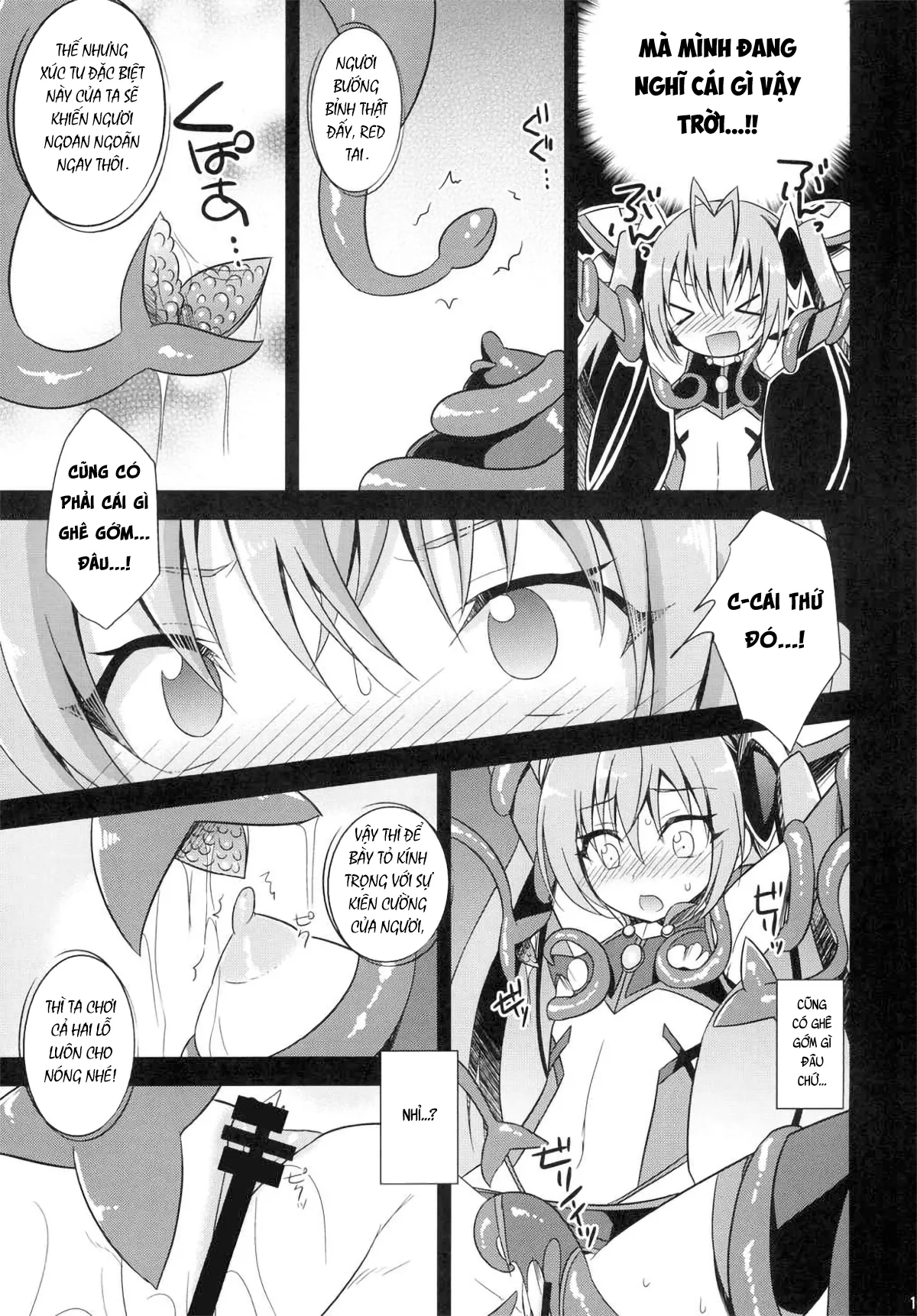 HentaiVN.net - Ảnh 10 - Hai bím đỏ tươi! 2 [俺、xxxになります。2; Ore, xxx ni Narimasu. 2] - Oneshot