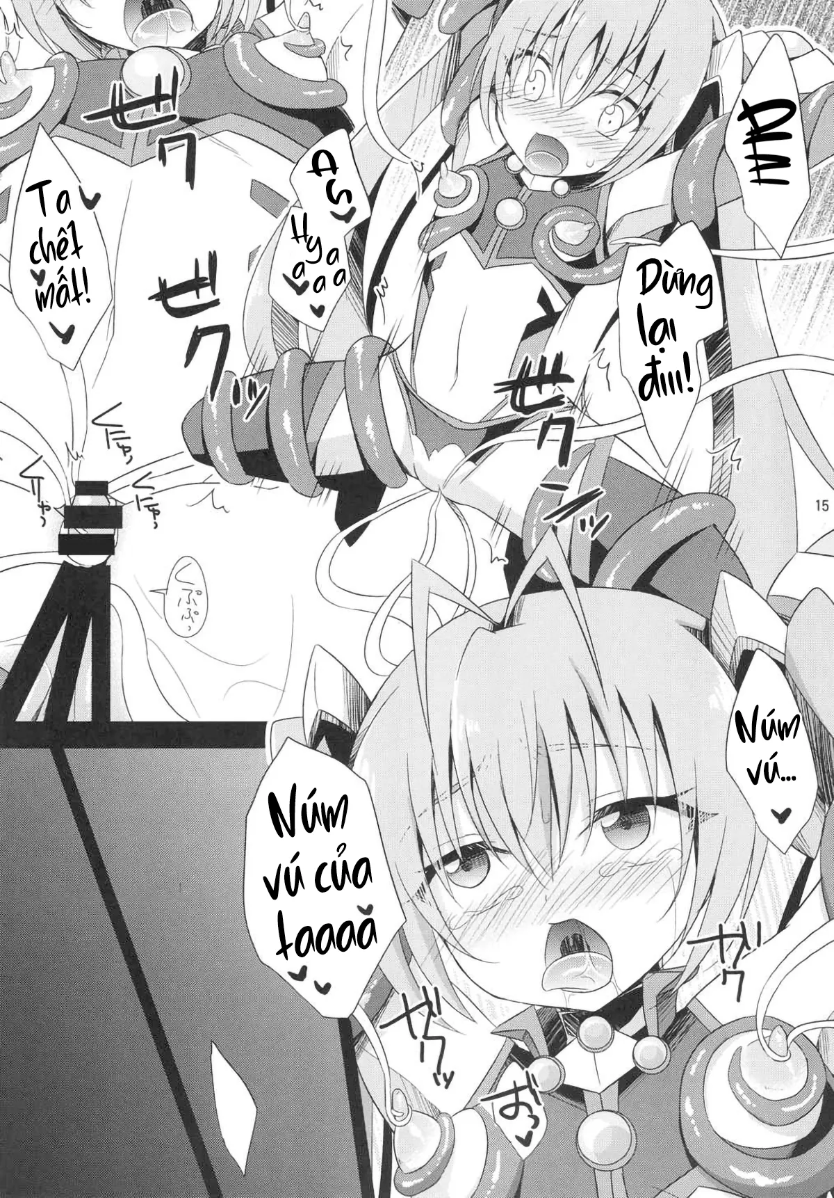 HentaiVN.net - Ảnh 14 - Hai bím đỏ tươi! 2 [俺、xxxになります。2; Ore, xxx ni Narimasu. 2] - Oneshot