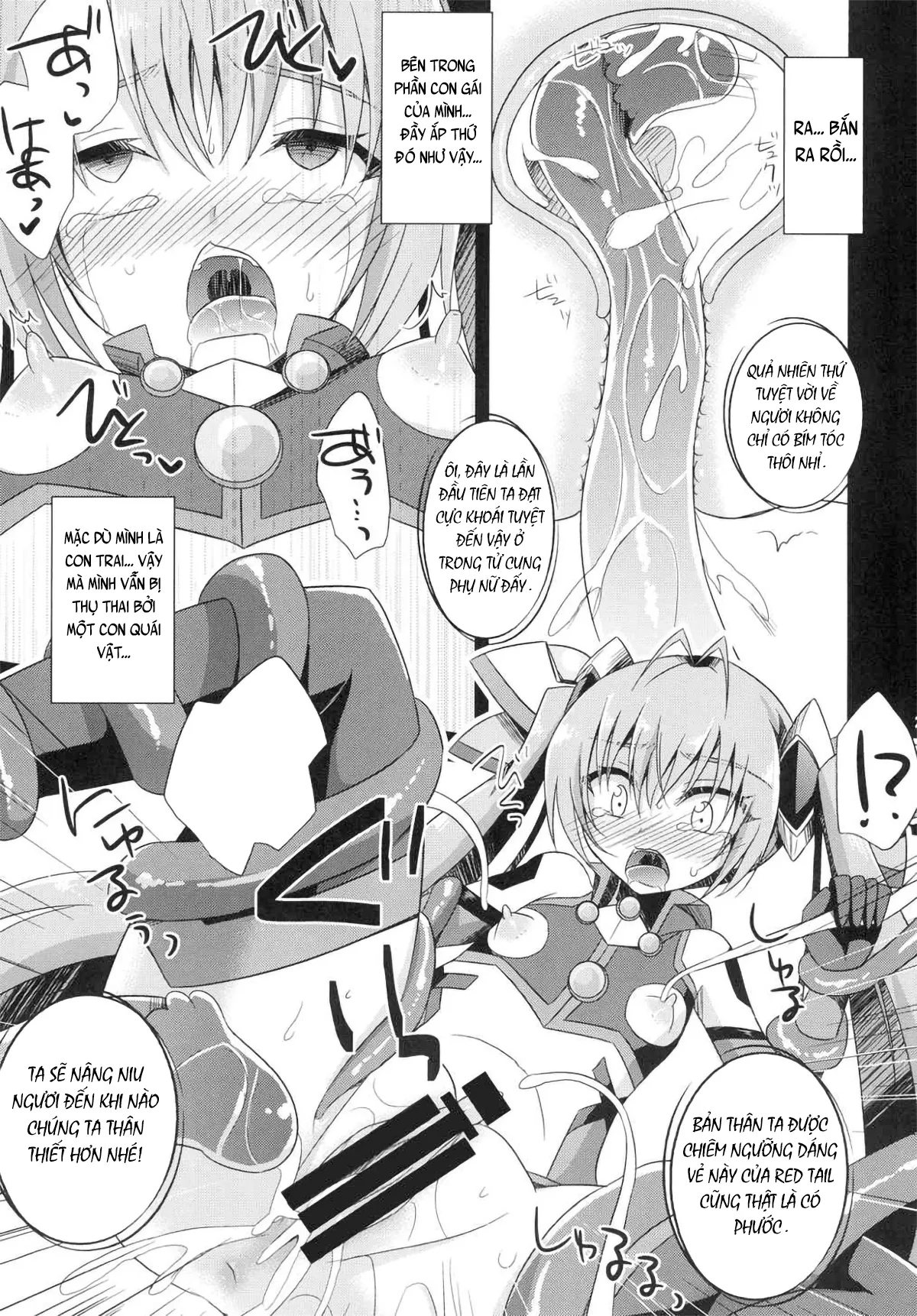 HentaiVN.net - Ảnh 20 - Hai bím đỏ tươi! 2 [俺、xxxになります。2; Ore, xxx ni Narimasu. 2] - Oneshot