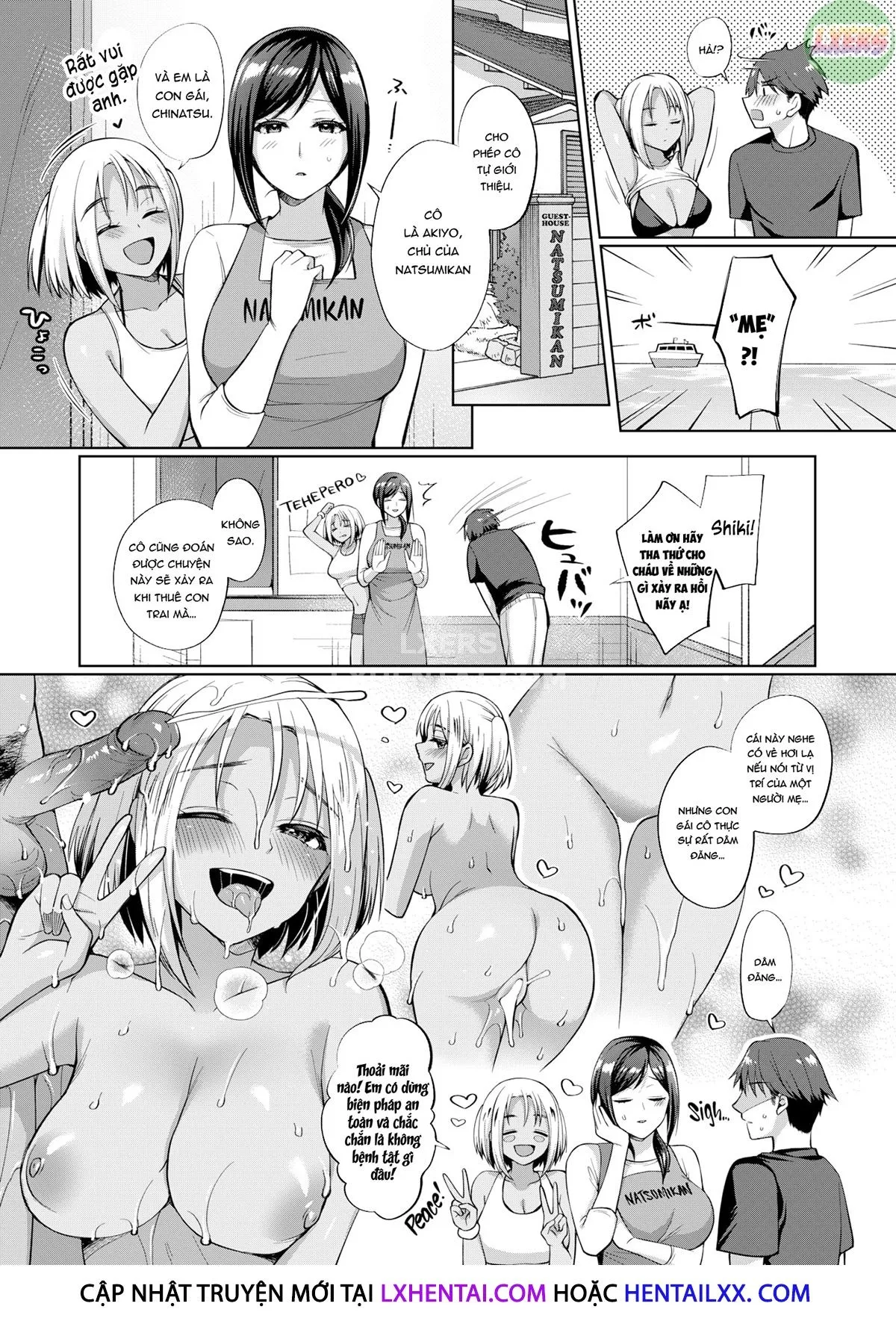 HentaiVN.net - Ảnh 10 - Hòn đảo mùa hè bất diệt - Chap 1