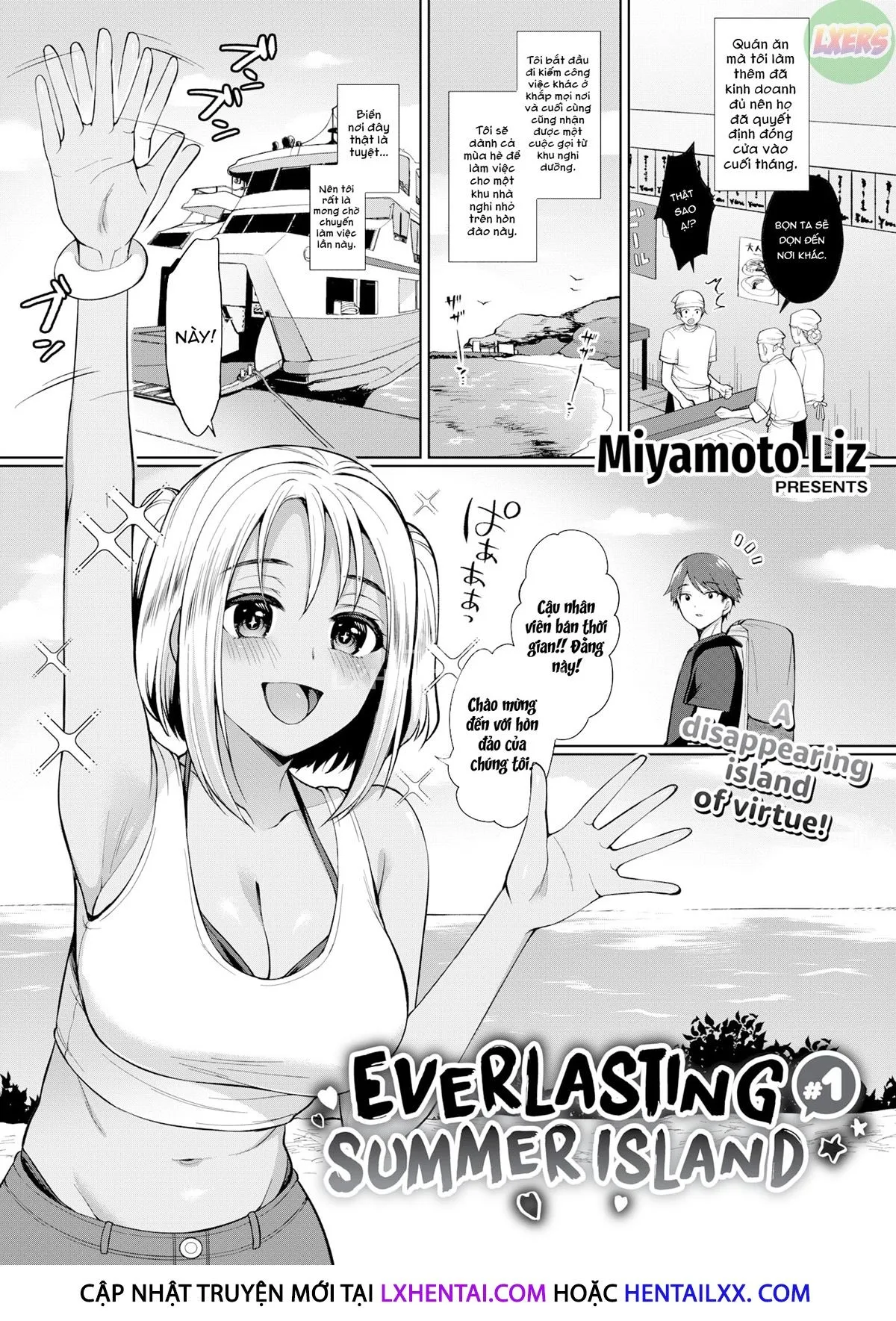 HentaiVN.net - Ảnh 4 - Hòn đảo mùa hè bất diệt - Chap 1