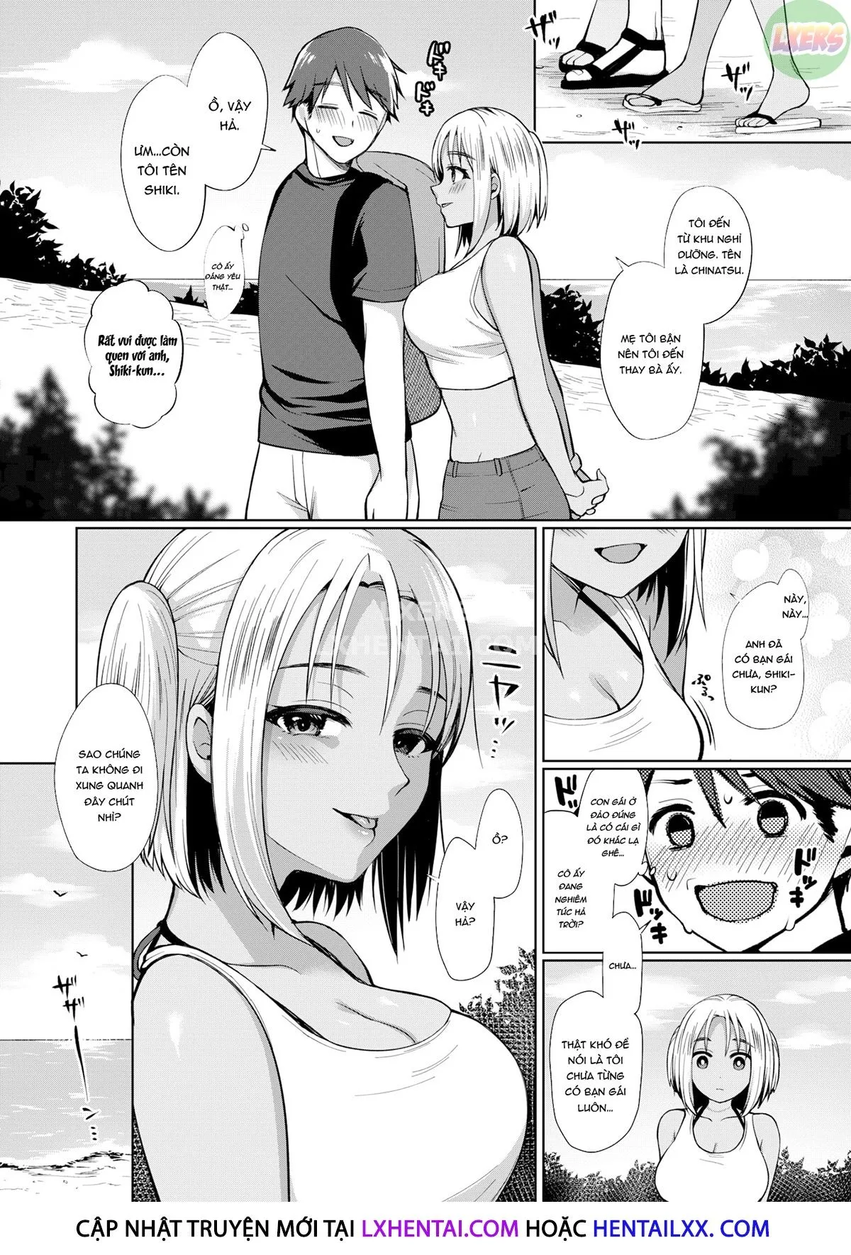 HentaiVN.net - Ảnh 5 - Hòn đảo mùa hè bất diệt - Chap 1