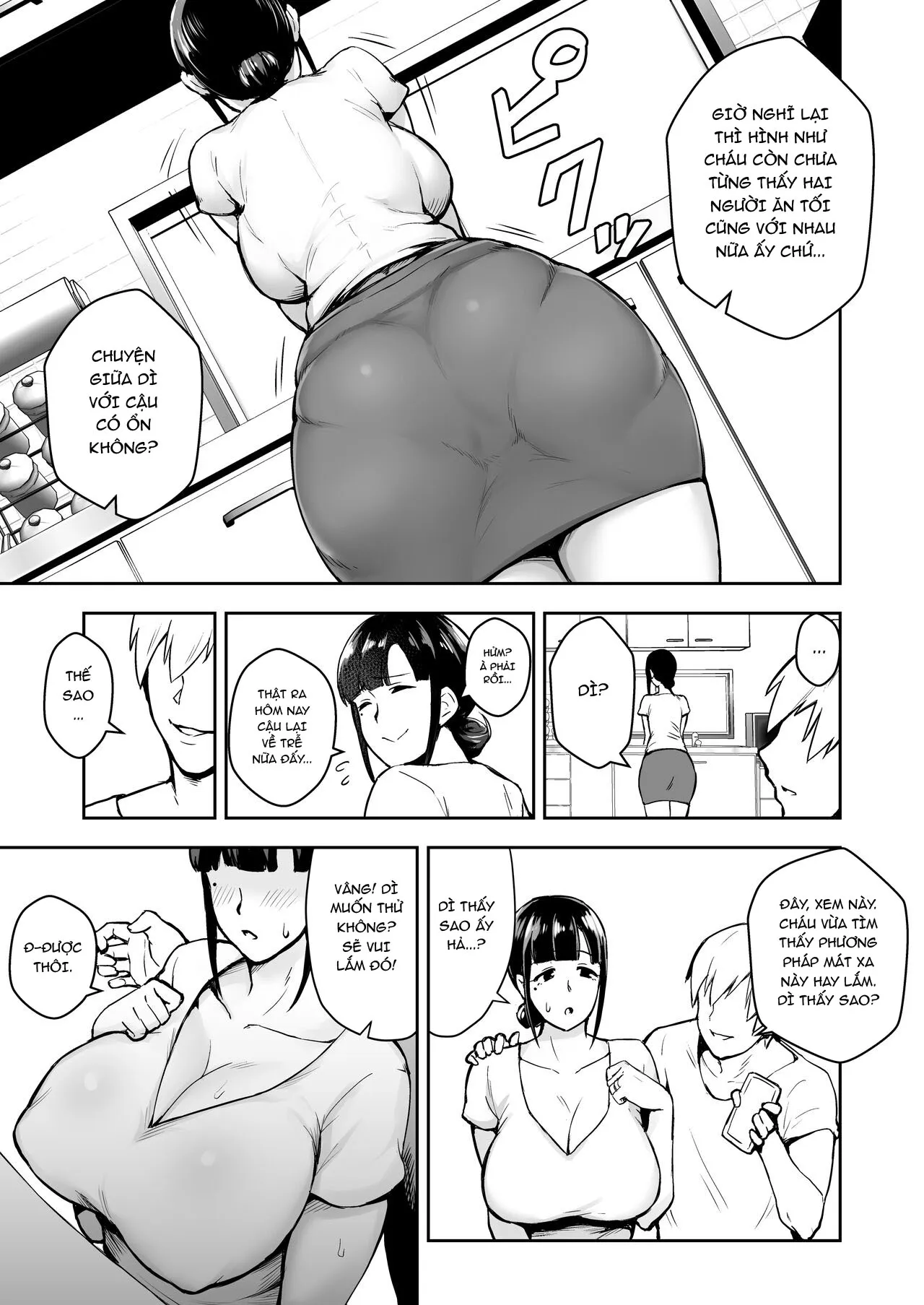 HentaiVN.net - Ảnh 9 - Netorareta Bakunyuu Seiso Zuma Hitomi [A Prim And Proper Housewife With Big Tits; Oikko ni Torotoro ni Tokasaremashita] - Chap 1