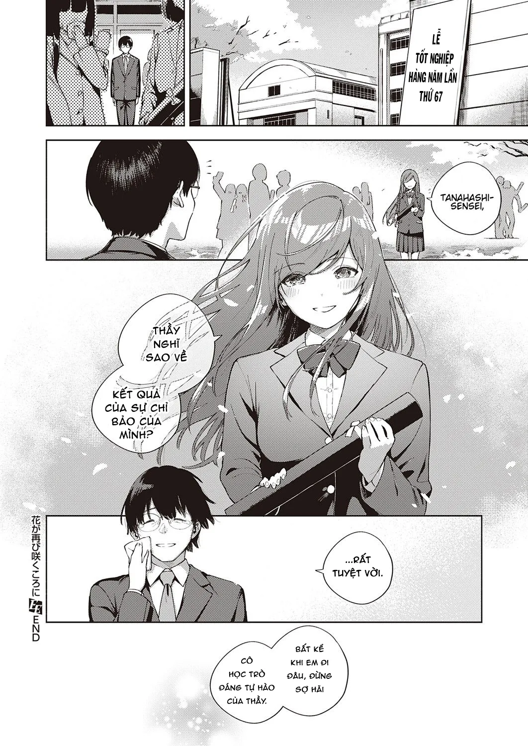 HentaiVN.net - Ảnh 39 - Khi đóa hoa chớm nở lần hai [Hana ga Futatabi Saku Koro ni; When Flowers Bloom Twice] - Oneshot