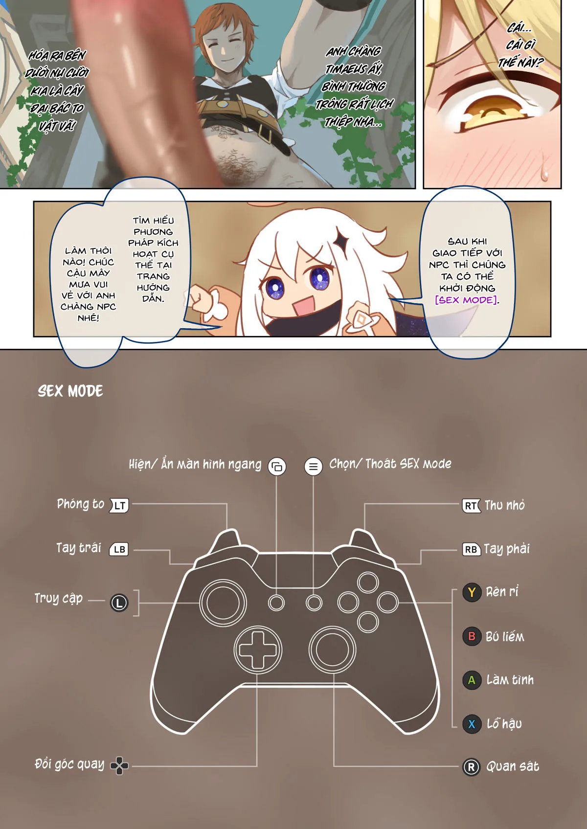 HentaiVN.net - Ảnh 7 - Hội gangbang ngày xuân! [Mondstad Spring Festival] - Chap 1