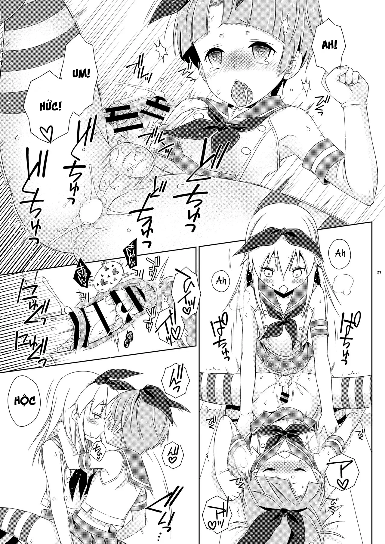 HentaiVN.net - Ảnh 22 - Josou Ananie o Kazoku ni Mirarete Kyouseishisetsu ni Okurareta Shimakaze-kun Joukan [女装アナニーを家族に見られて矯正施設に送られた島風くん 上巻] - Oneshot