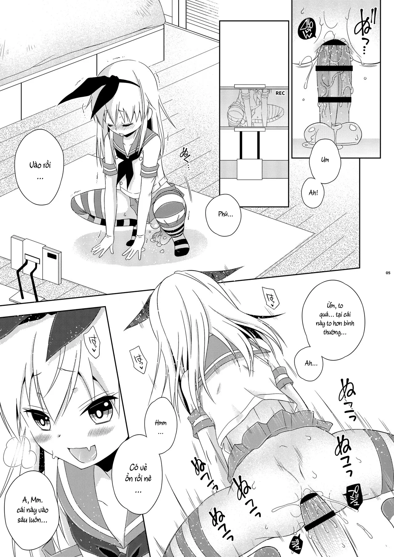 HentaiVN.net - Ảnh 6 - Josou Ananie o Kazoku ni Mirarete Kyouseishisetsu ni Okurareta Shimakaze-kun Joukan [女装アナニーを家族に見られて矯正施設に送られた島風くん 上巻] - Oneshot