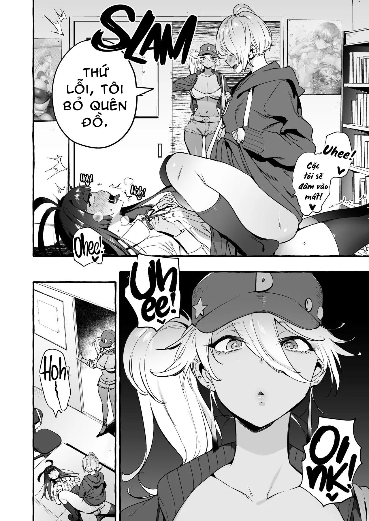HentaiVN.net - Ảnh 15 - OtaCir no KuroGal VS Bokura [Otaku Gyaru VS Us] - Phần cuối