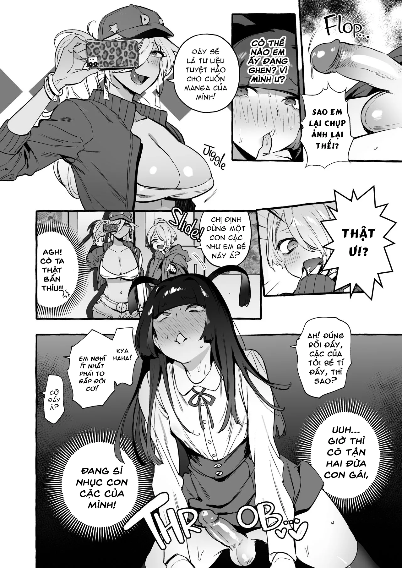 HentaiVN.net - Ảnh 17 - OtaCir no KuroGal VS Bokura [Otaku Gyaru VS Us] - Phần cuối