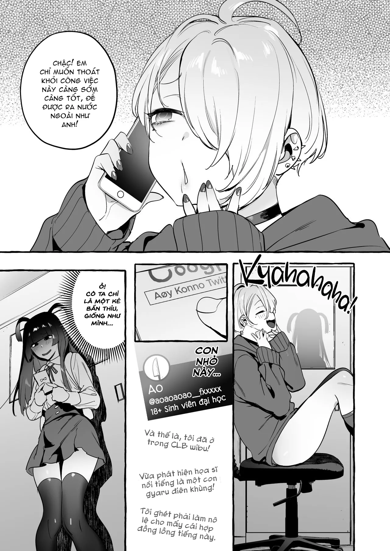 HentaiVN.net - Ảnh 26 - OtaCir no KuroGal VS Bokura [Otaku Gyaru VS Us] - Phần cuối