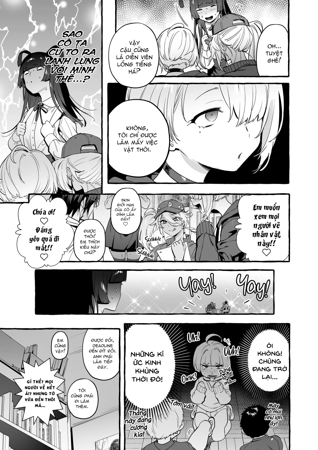 HentaiVN.net - Ảnh 6 - OtaCir no KuroGal VS Bokura [Otaku Gyaru VS Us] - Phần cuối
