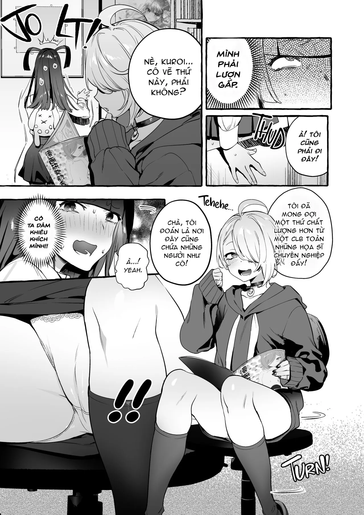 HentaiVN.net - Ảnh 8 - OtaCir no KuroGal VS Bokura [Otaku Gyaru VS Us] - Phần cuối