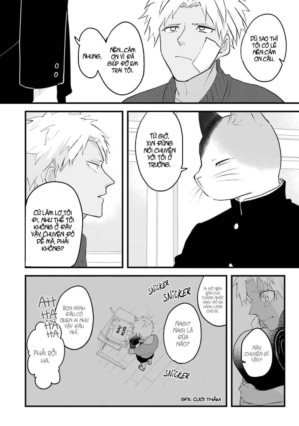 HentaiVN.net - Ảnh 13 - Trai và Mèo [Kokou kemono to obaka yankee] - Chap 1