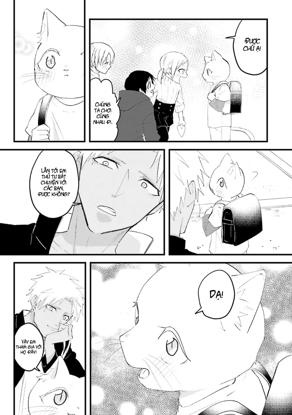 HentaiVN.net - Ảnh 10 - Trai và Mèo [Kokou kemono to obaka yankee] - Chap 2
