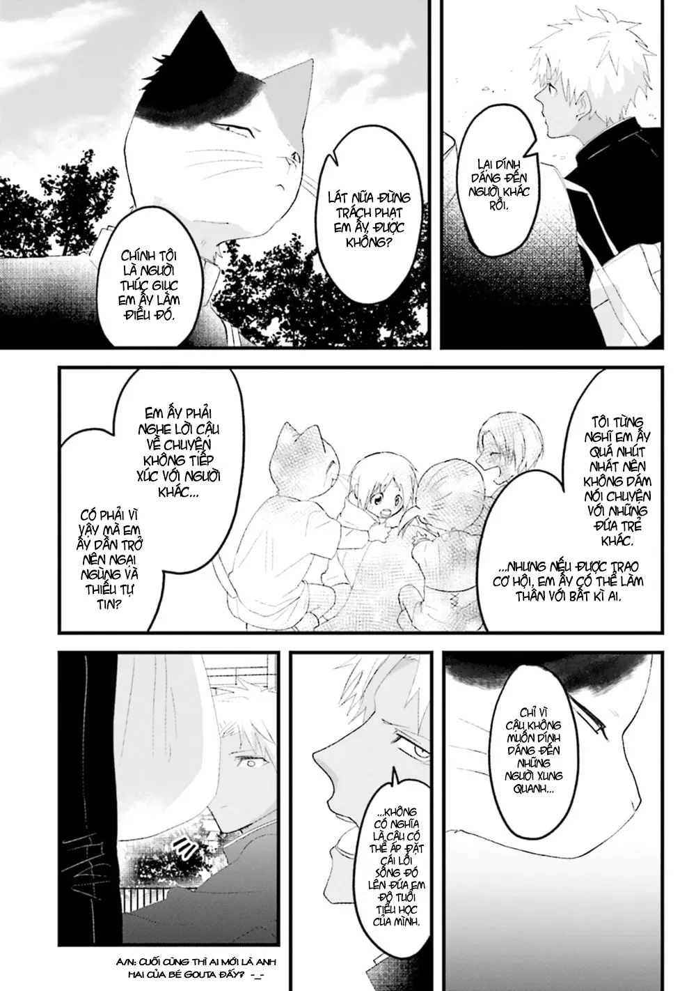 HentaiVN.net - Ảnh 11 - Trai và Mèo [Kokou kemono to obaka yankee] - Chap 2