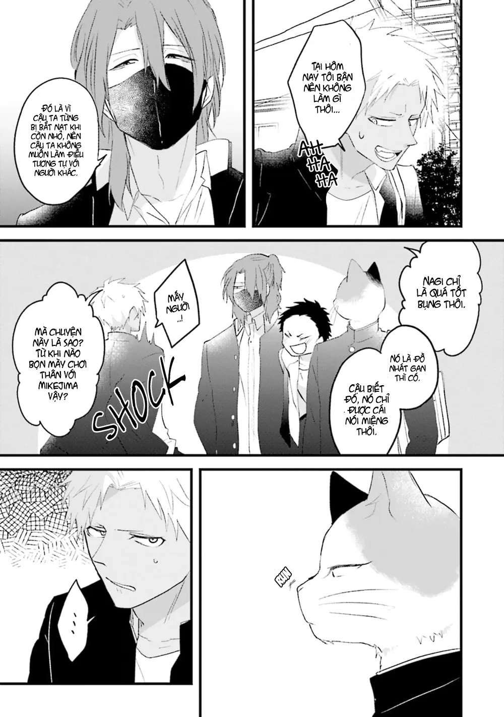 HentaiVN.net - Ảnh 14 - Trai và Mèo [Kokou kemono to obaka yankee] - Chap 2