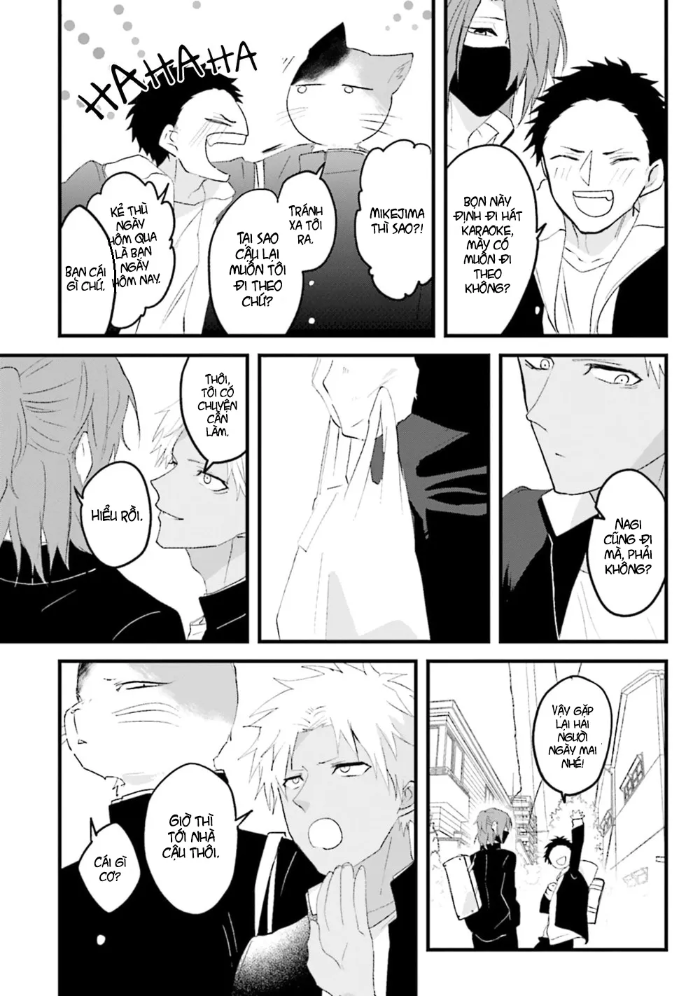 HentaiVN.net - Ảnh 15 - Trai và Mèo [Kokou kemono to obaka yankee] - Chap 2