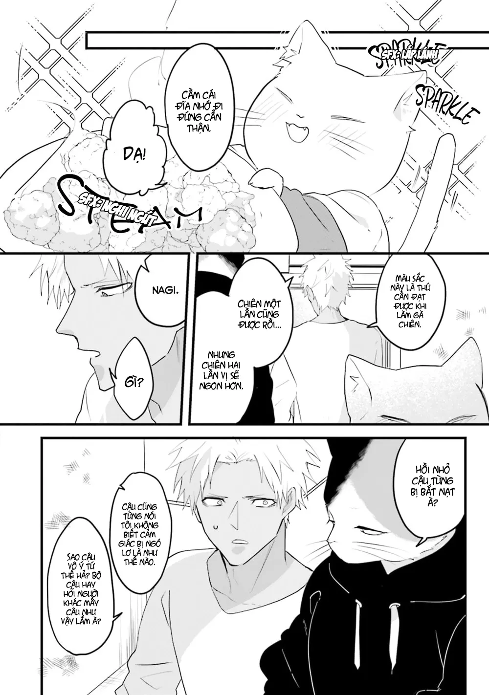 HentaiVN.net - Ảnh 17 - Trai và Mèo [Kokou kemono to obaka yankee] - Chap 2