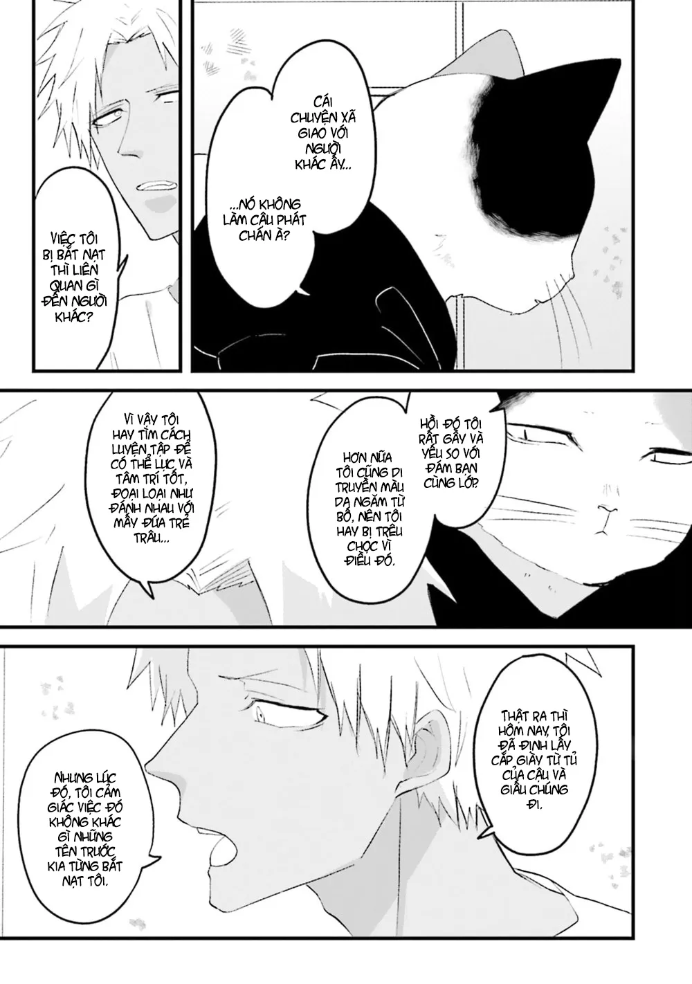 HentaiVN.net - Ảnh 18 - Trai và Mèo [Kokou kemono to obaka yankee] - Chap 2