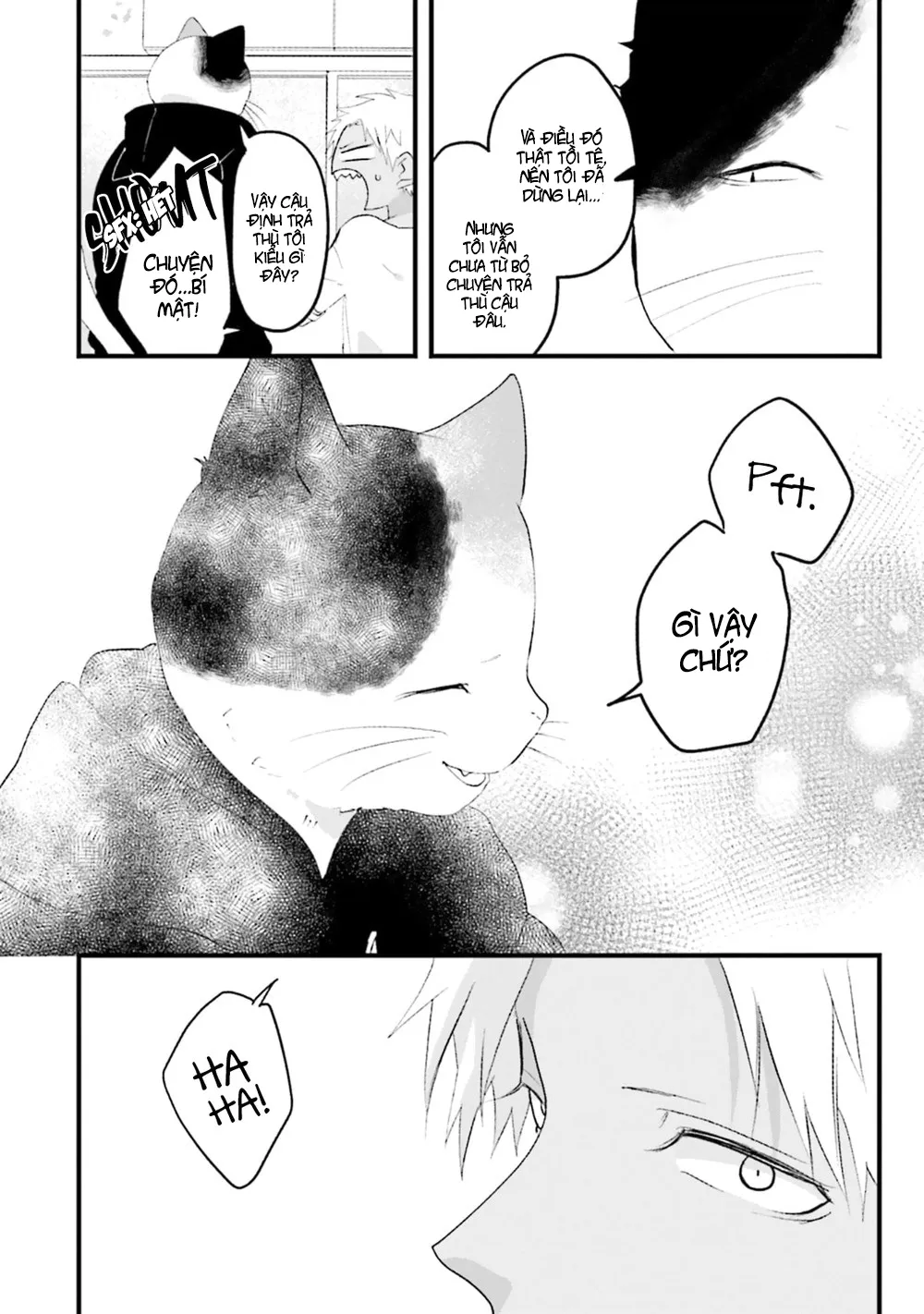 HentaiVN.net - Ảnh 19 - Trai và Mèo [Kokou kemono to obaka yankee] - Chap 2