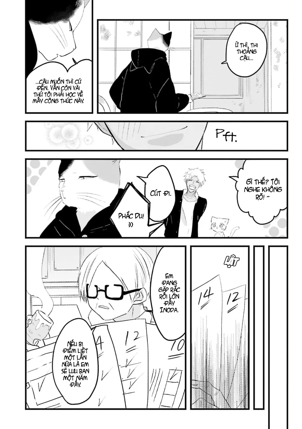 HentaiVN.net - Ảnh 21 - Trai và Mèo [Kokou kemono to obaka yankee] - Chap 2
