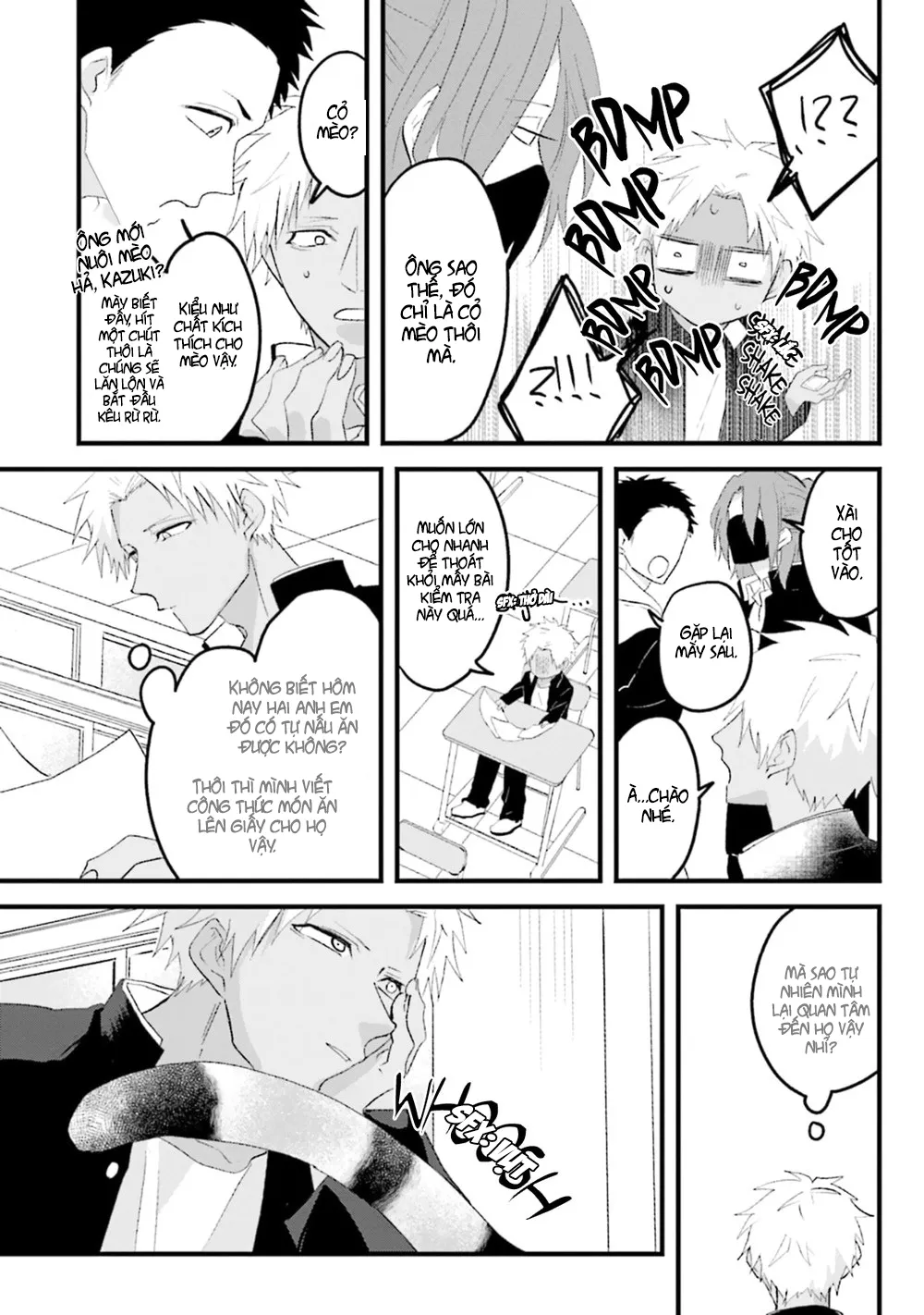 HentaiVN.net - Ảnh 23 - Trai và Mèo [Kokou kemono to obaka yankee] - Chap 2