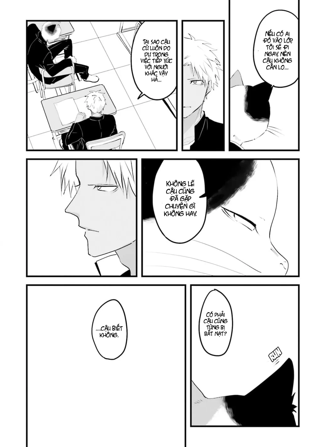 HentaiVN.net - Ảnh 25 - Trai và Mèo [Kokou kemono to obaka yankee] - Chap 2