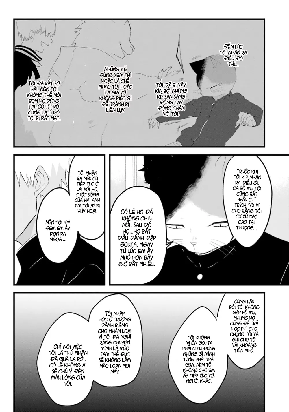 HentaiVN.net - Ảnh 28 - Trai và Mèo [Kokou kemono to obaka yankee] - Chap 2