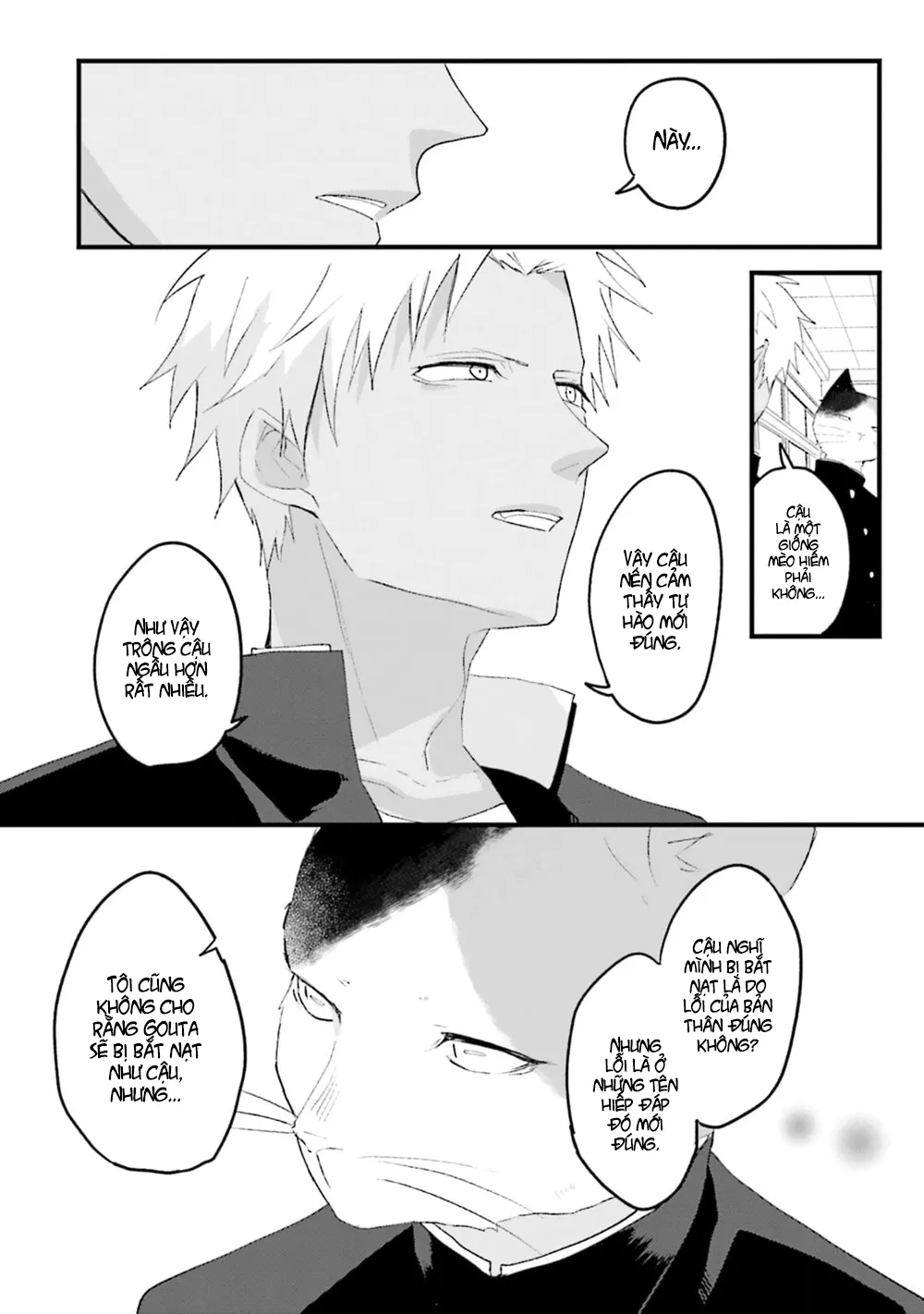 HentaiVN.net - Ảnh 29 - Trai và Mèo [Kokou kemono to obaka yankee] - Chap 2