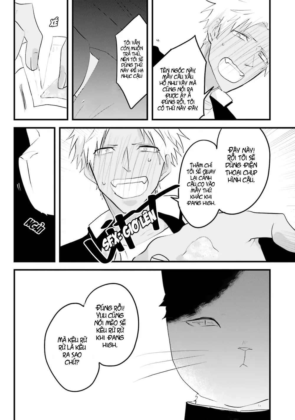 HentaiVN.net - Ảnh 32 - Trai và Mèo [Kokou kemono to obaka yankee] - Chap 2