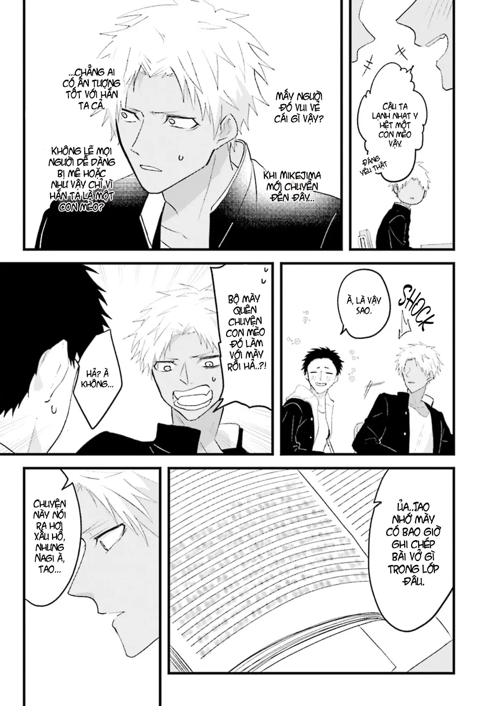 HentaiVN.net - Ảnh 6 - Trai và Mèo [Kokou kemono to obaka yankee] - Chap 2