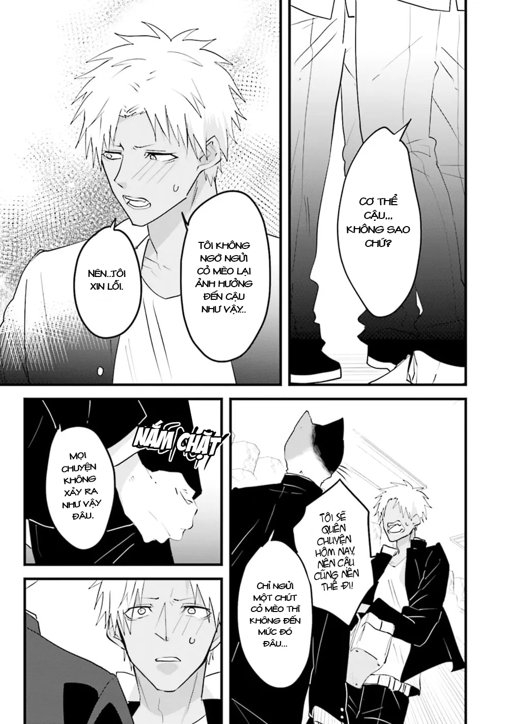 HentaiVN.net - Ảnh 18 - Trai và Mèo [Kokou kemono to obaka yankee] - Chap 3