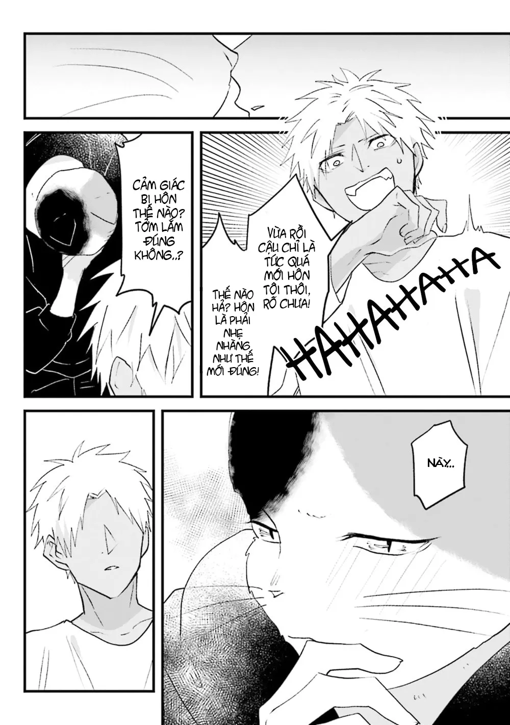 HentaiVN.net - Ảnh 26 - Trai và Mèo [Kokou kemono to obaka yankee] - Chap 3